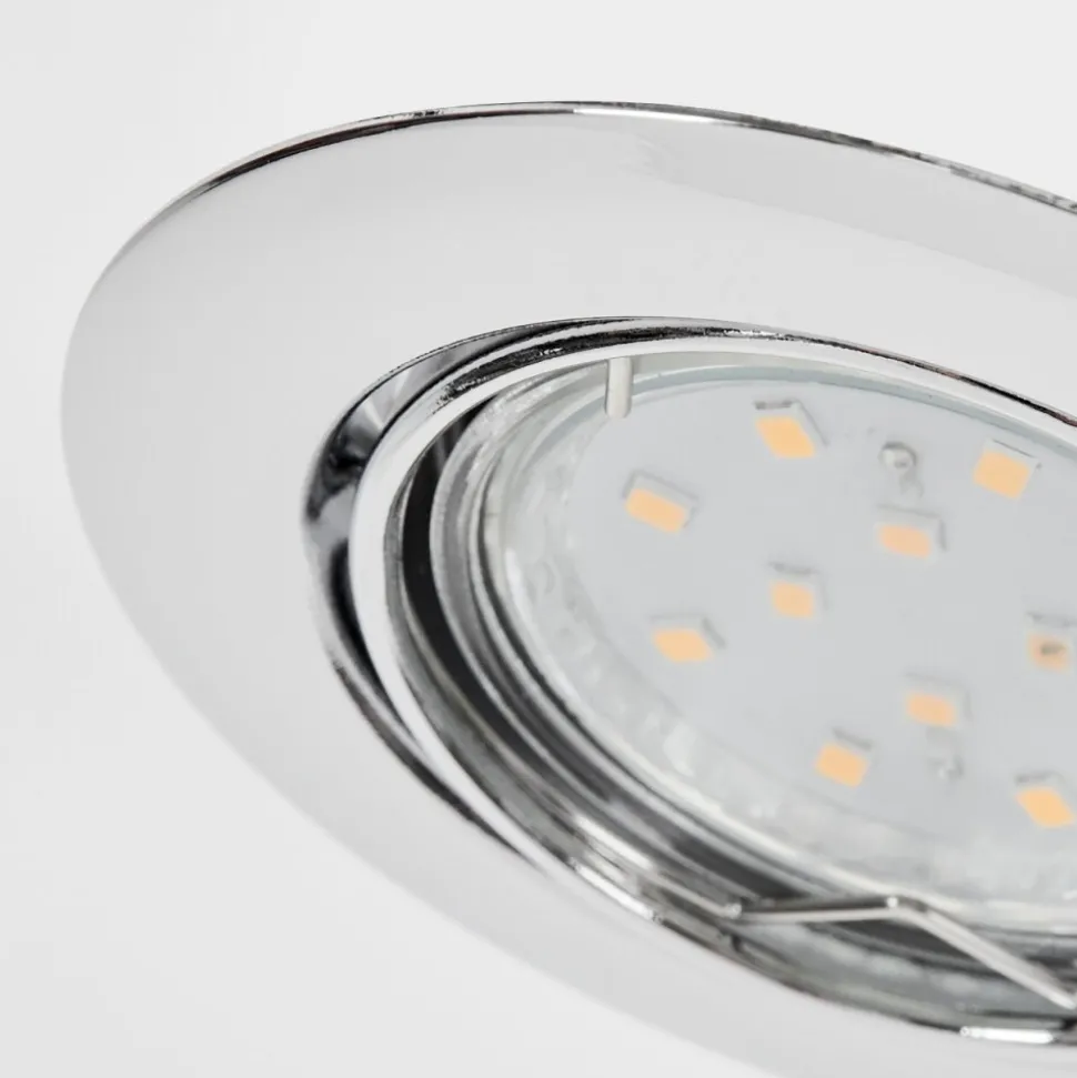 Spot Encastrablevibersviller Led Chrome, 1 Lumiere