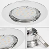 Spot Encastrablevibersviller Led Chrome, 1 Lumiere