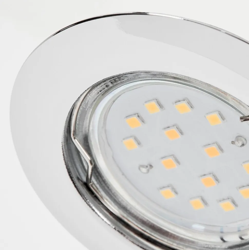 Spot Encastrablevibersviller Led Chrome, 1 Lumiere