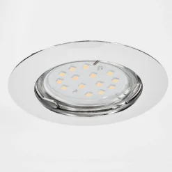 Spot Encastrablevibersviller Led Chrome, 1 Lumiere