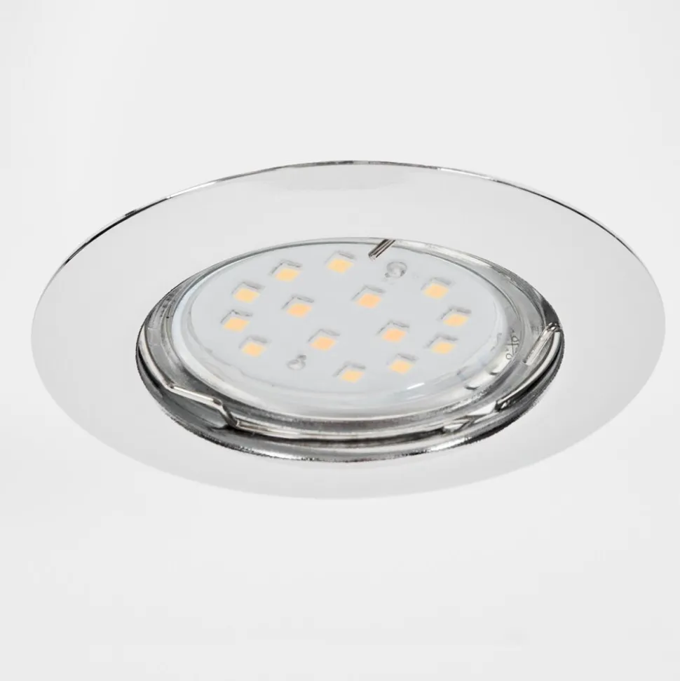 Spot Encastrablevibersviller Led Chrome, 1 Lumiere