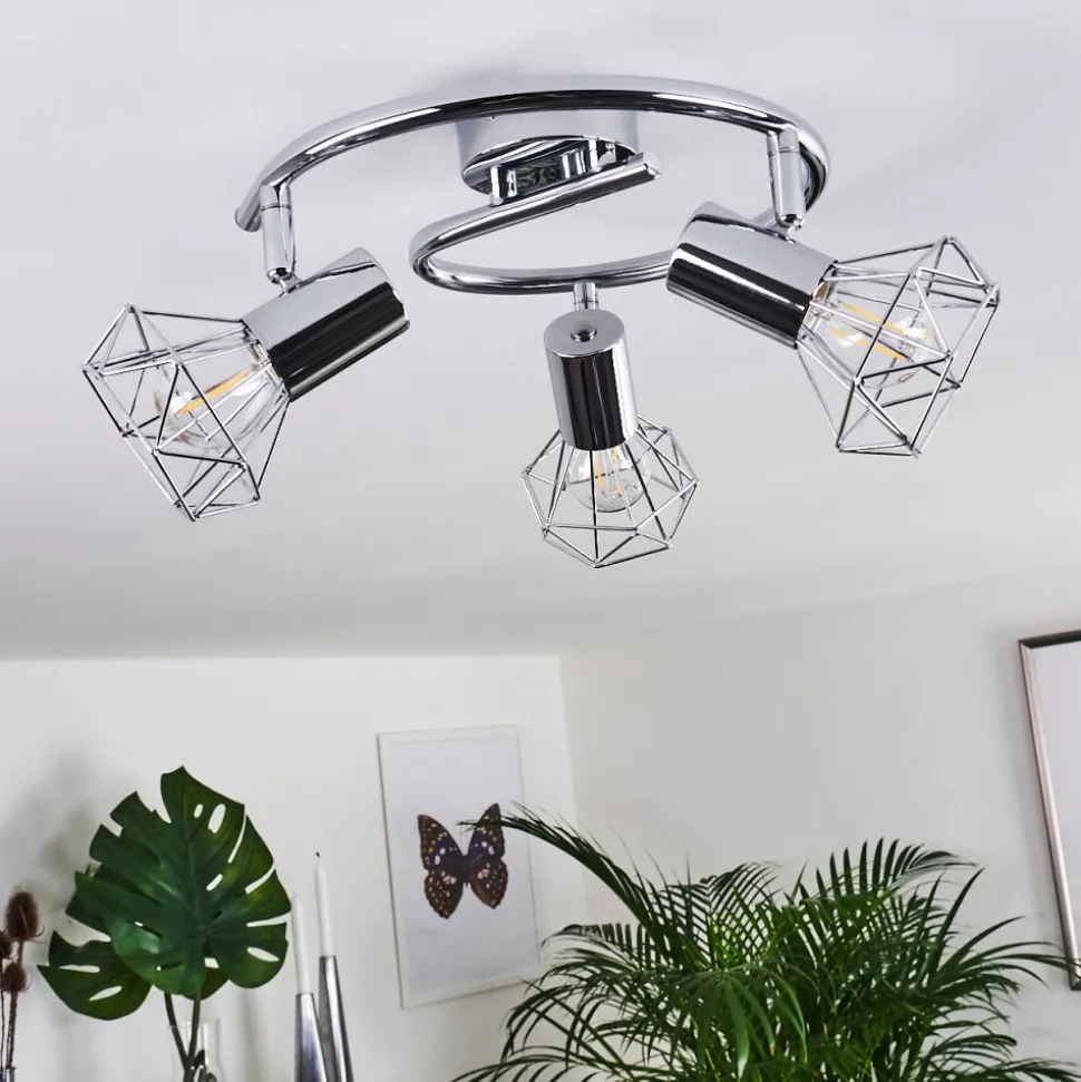 Spot Globo Chrome, 3 Lumieres