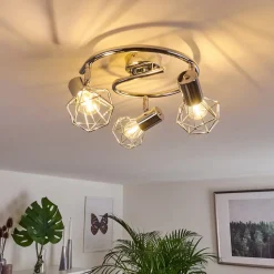 Spot Globo Chrome, 3 Lumieres