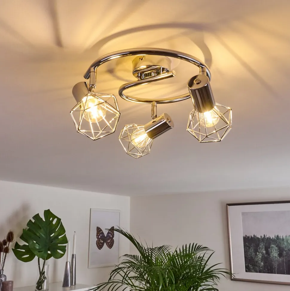 Spot Globo Chrome, 3 Lumieres