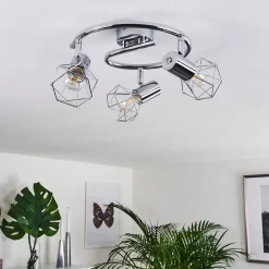 Spot Globo Chrome, 3 Lumieres