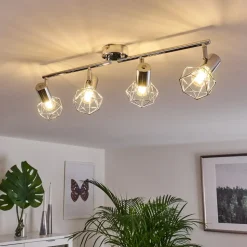 Spot Globo Chrome, 4 Lumieres