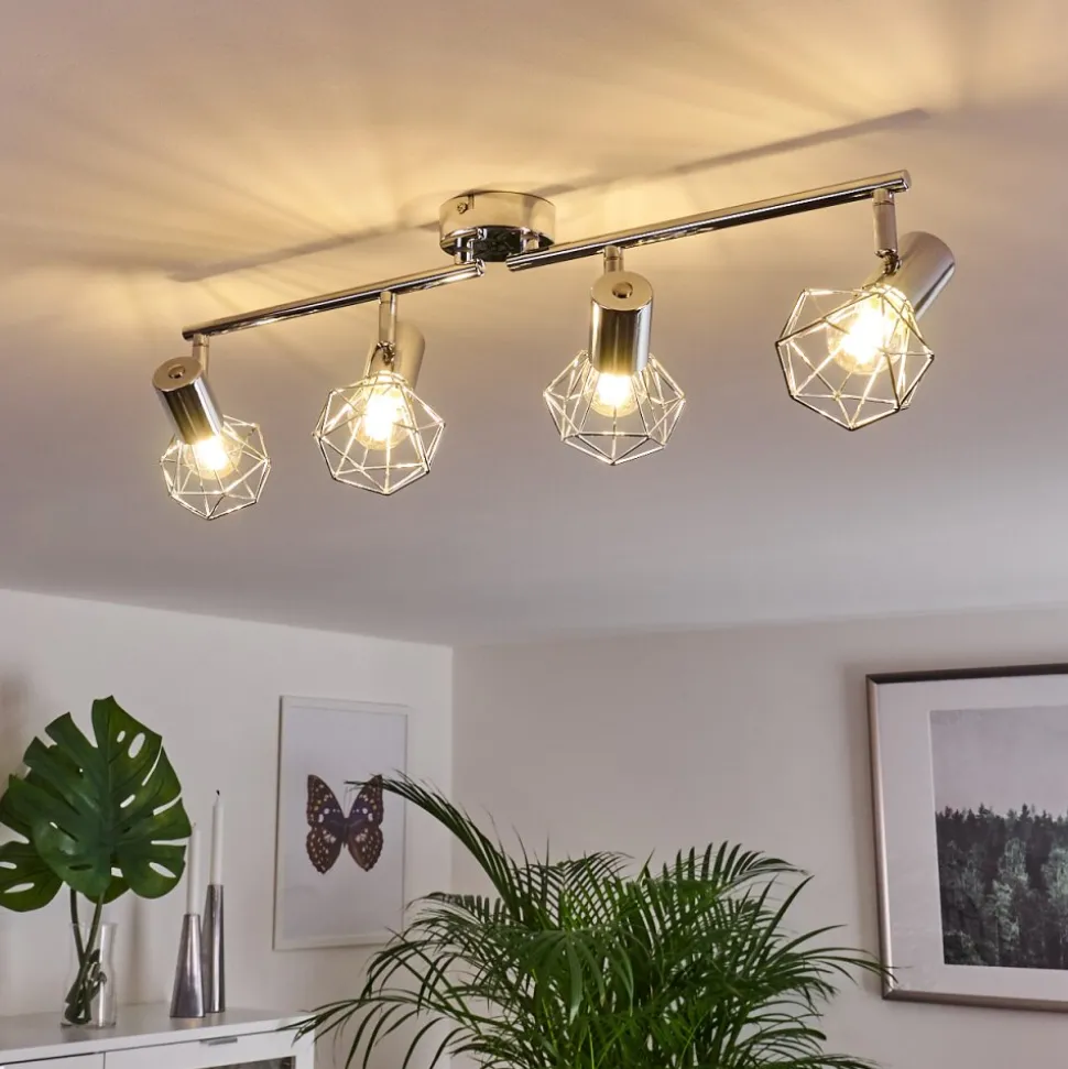 Spot Globo Chrome, 4 Lumieres