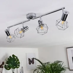 Spot Globo Chrome, 4 Lumieres