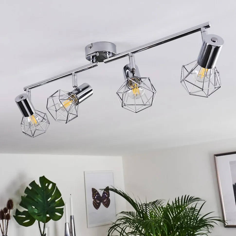 Spot Globo Chrome, 4 Lumieres