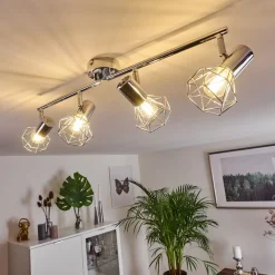 Spot Globo Chrome, 4 Lumieres