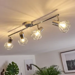 Spot Globo Chrome, 4 Lumieres