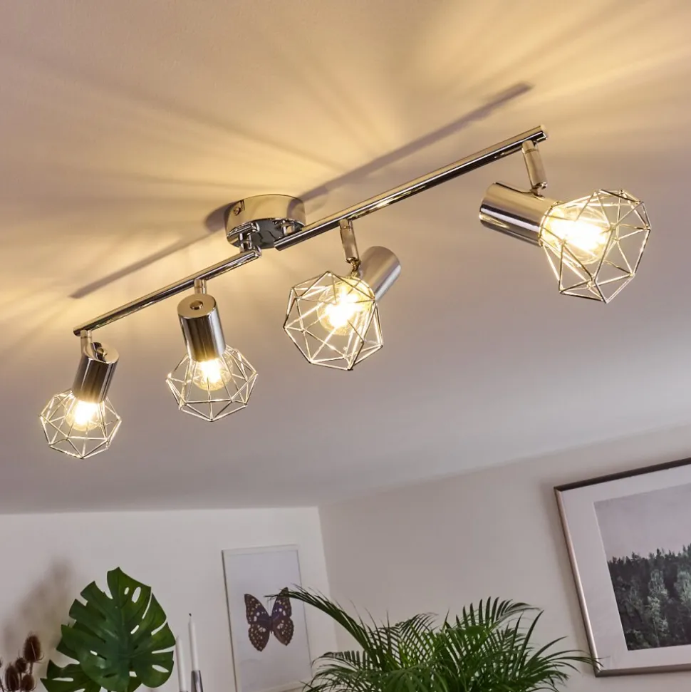 Spot Globo Chrome, 4 Lumieres