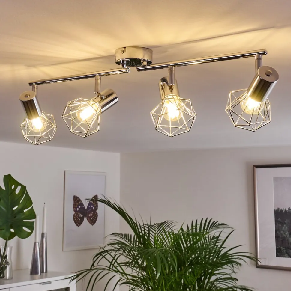 Spot Globo Chrome, 4 Lumieres