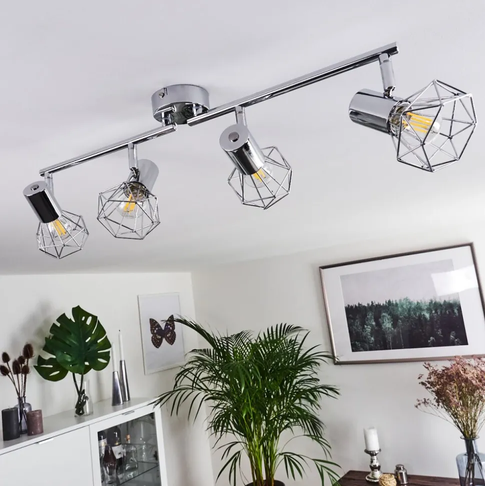 Spot Globo Chrome, 4 Lumieres