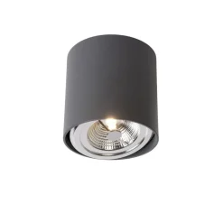 Spot Lucide Dialo Led Noir, 1 Lumiere