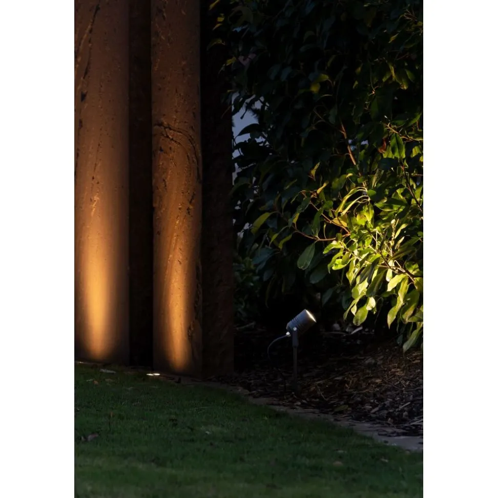 Spot Sur Pieu Lcd Typ 5018 Led Noir, 1 Lumiere