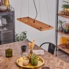 Suspension Adak Led Noir, 1 Lumiere