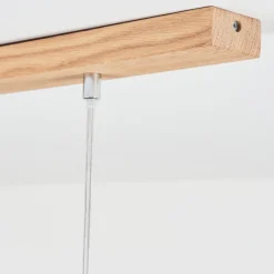 Suspension Andeer Chrome, Ecru, 3 Lumieres