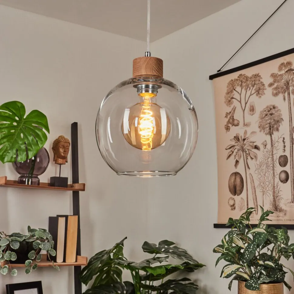 Suspension Andeer Ecru, 1 Lumiere