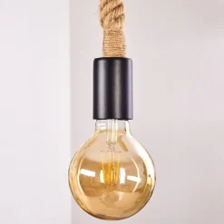 Suspension Asmara Brun, 2 Lumieres