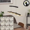 Suspension Balcairn Led Noir, 4 Lumieres