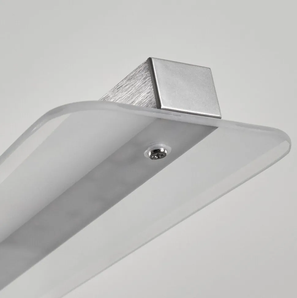 Suspension Barrud Led Argente, 1 Lumiere