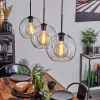 Suspension Boules 25 Cm Koyoto Clair, 3 Lumieres