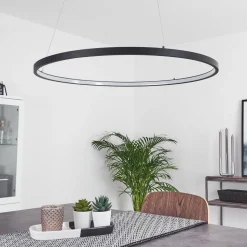 Suspension Calcium Led Anthracite, 1 Lumiere