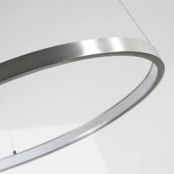 Suspension Calcium Led Nickel Mat, 1 Lumiere