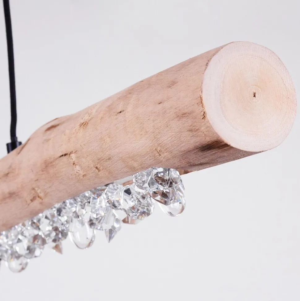 Suspension Calumet Led Brun, Noir, 1 Lumiere