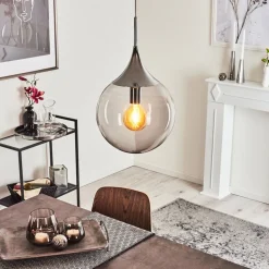 Suspension Calvisi Chrome, 1 Lumiere