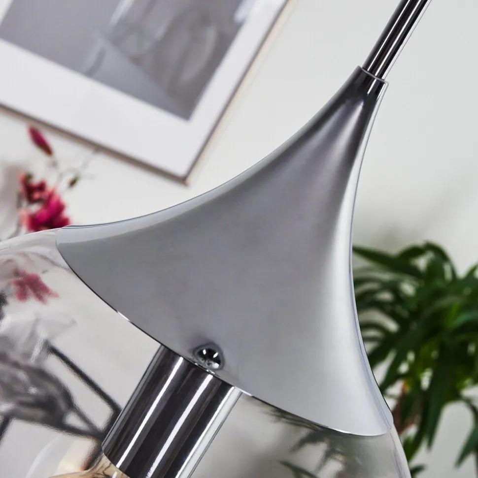 Suspension Calvisi Chrome, 1 Lumiere