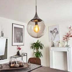 Suspension Calvisi Chrome, 1 Lumiere