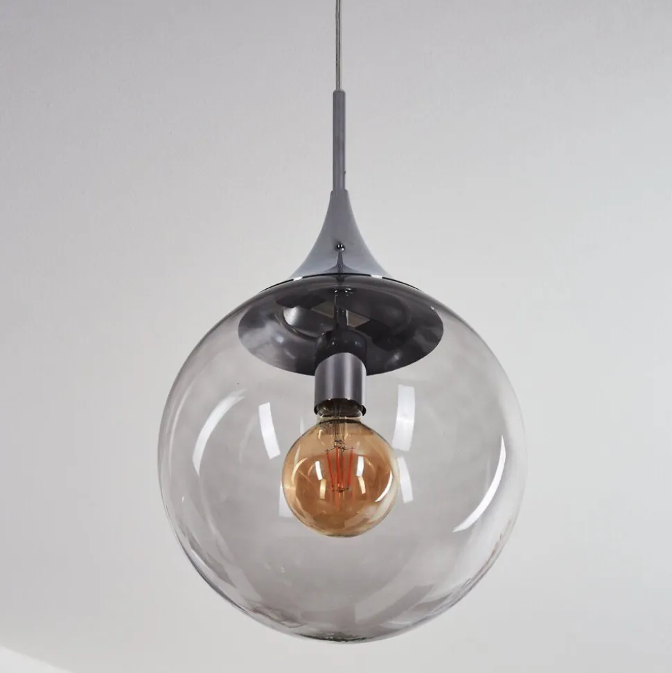 Suspension Calvisi Chrome, 1 Lumiere