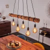 Suspension Canedo Brun, Noir, 5 Lumieres