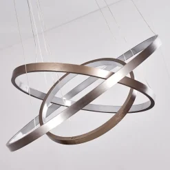 Suspension Canisteo Led Nickel Mat, 3 Lumieres