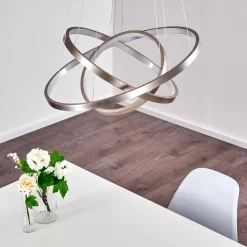 Suspension Canisteo Led Nickel Mat, 3 Lumieres