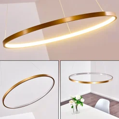 Suspension Canisteo Led Or, 1 Lumiere