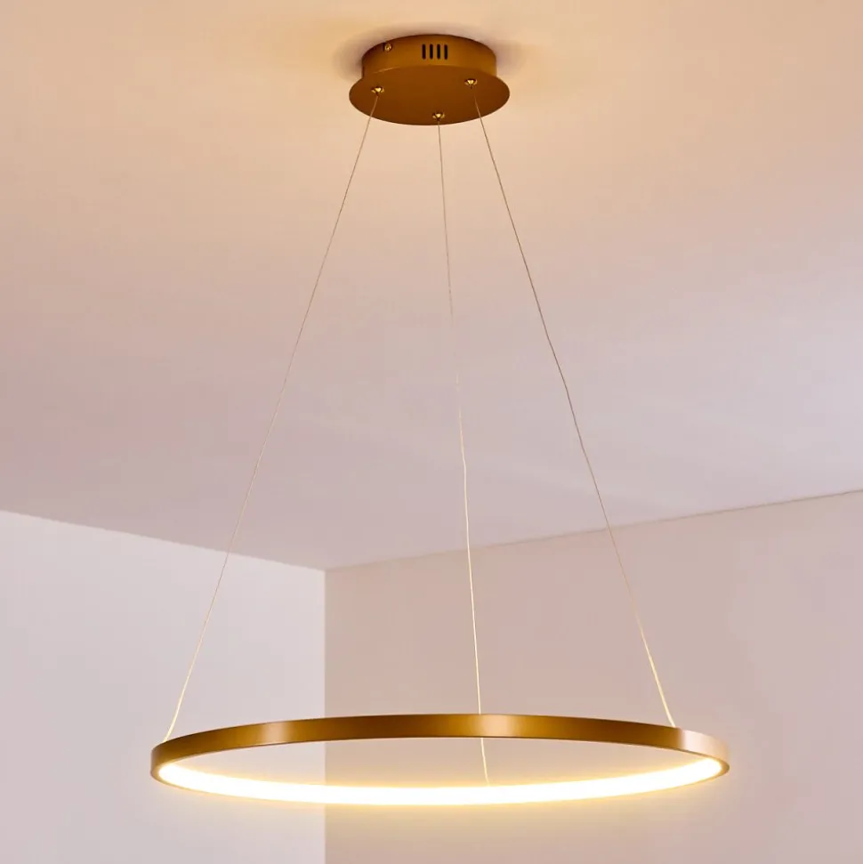 Suspension Canisteo Led Or, 1 Lumiere