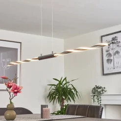 Suspension Carmacks Led Chrome, 4 Lumieres