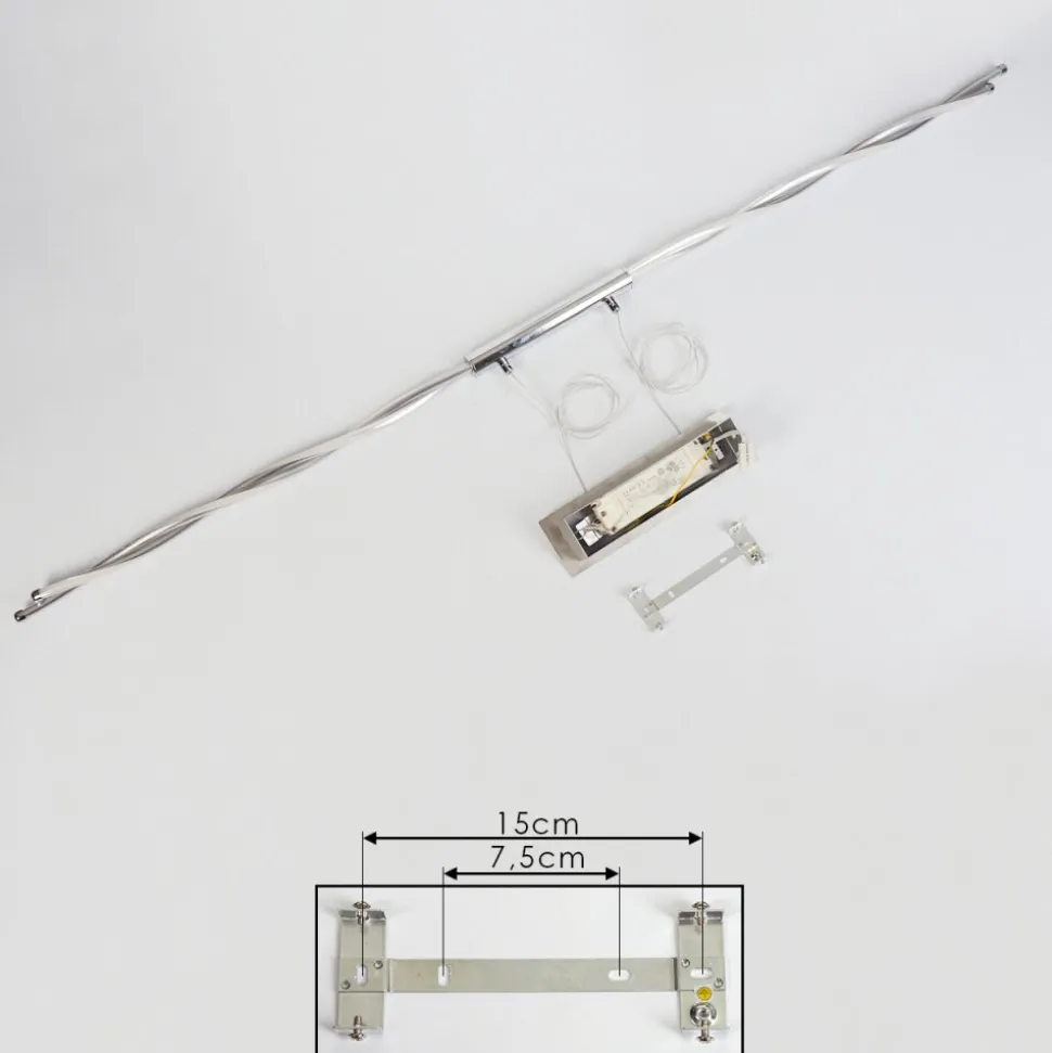 Suspension Carmacks Led Chrome, 4 Lumieres
