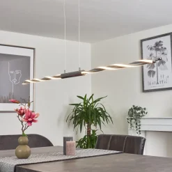 Suspension Carmacks Led Chrome, 4 Lumieres