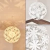 Suspension Chimore Blanc, 1 Lumiere