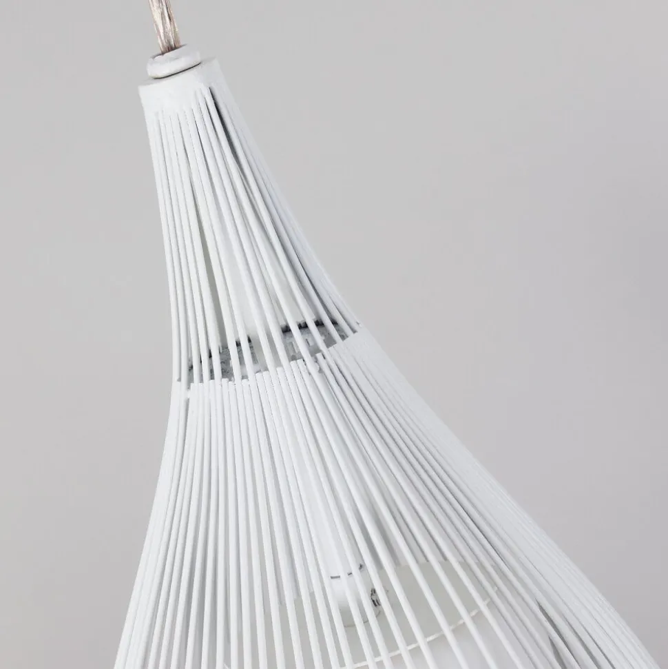 Suspension Chipoc Blanc, 3 Lumieres