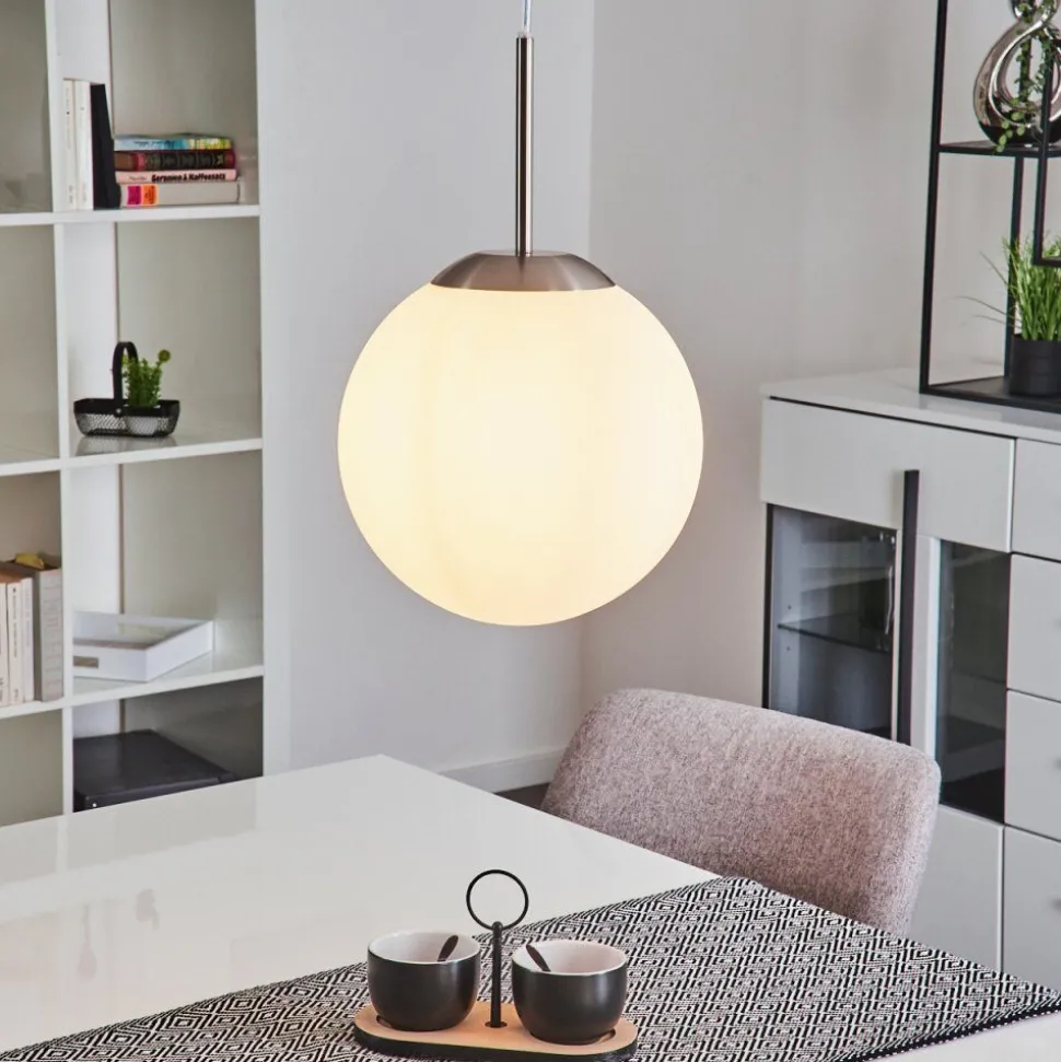 Suspension Cochuna Nickel Mat, 1 Lumiere