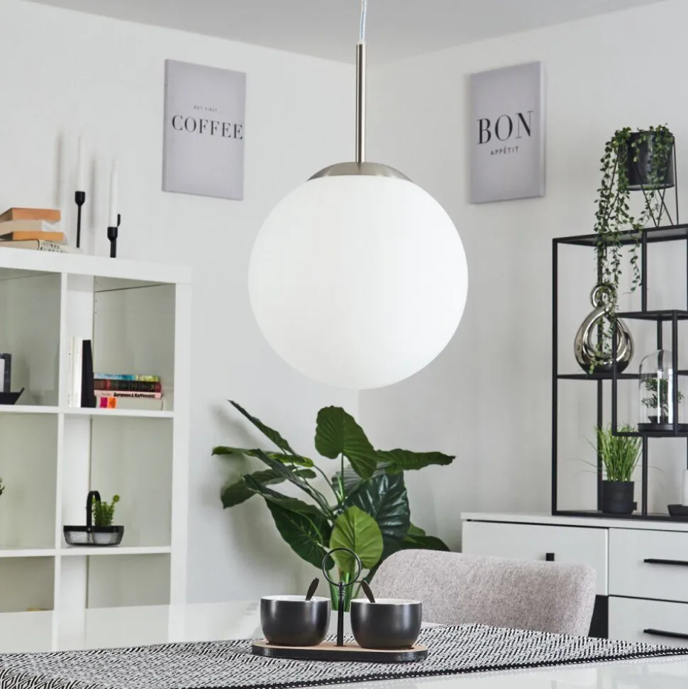 Suspension Cochuna Nickel Mat, 1 Lumiere