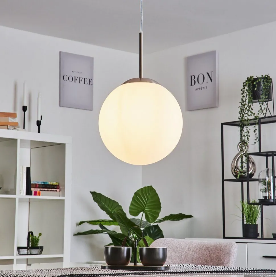 Suspension Cochuna Nickel Mat, 1 Lumiere