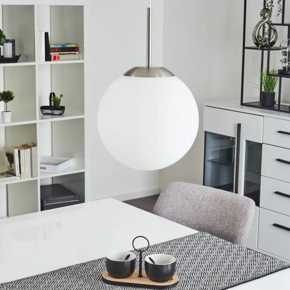 Suspension Cochuna Nickel Mat, 1 Lumiere