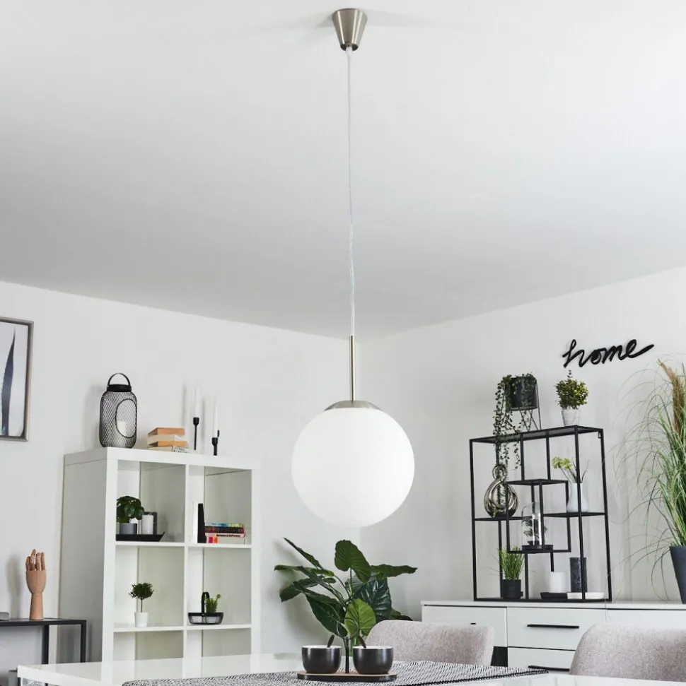 Suspension Cochuna Nickel Mat, 1 Lumiere