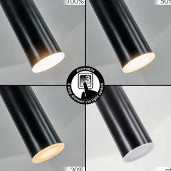 Suspension Dalheim Led Noir, 1 Lumiere